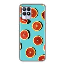 Чехлы с Фруктами для Realme 8i (VPrint) (Грейпфрут)