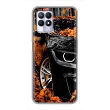 Чехлы с Машинами на Реалми 8i (VPrint) (Черная Машина)