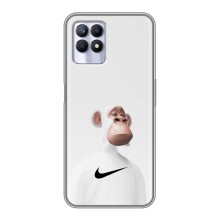 Чехлы с Обезьянами NFT для Realme 8i (AlphaPrint) (обезьяна NFT Nike)