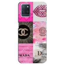 Чехол (Dior, Prada, YSL, Chanel) для Realme 8i – Модница
