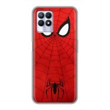 Чехол с человеком пауком для Realme 8i - (AlphaPrint)