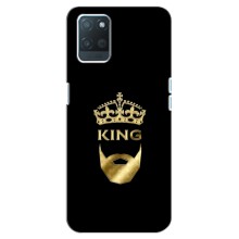 Чехол (Корона на чёрном фоне) для Реалми 8i – KING
