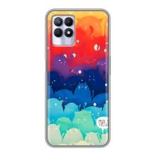 Чехол на Реалми 8i с Котами (VPrint) (Mew)