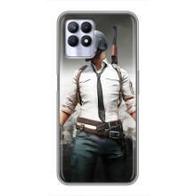 Чехол PUBG для Реалми 8i (AlphaPrint) (Пабг мен)