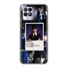 Чохли Венсдей на Realme 8i Уенсдей (AlphaPrint) (колаж Венздей)