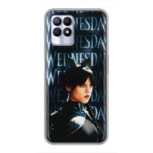 Чохли Венсдей на Realme 8i Уенсдей (AlphaPrint) (Венздей кішка)