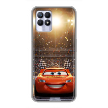 Чехол с принтом Маквин для Realme 8i – Красный Маквин