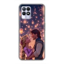 Чехол Рапунцель для Realme 8i (Принцесса и принц)