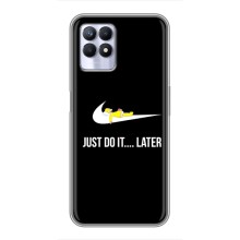 Чохол з логтипом Найк на Realme 8i – Nike just do it