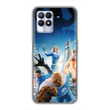 Чохол з принтом Фантастична четвірка для Realme 8i – Герої фантастичної четвірки