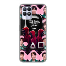 Чохол Гра в кальмара для Realme 8i – Персонажі гри кальмара