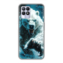 Чохол з картинкою 'Хижаки' для Realme 8i – Ведмідь