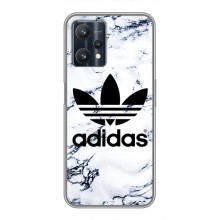 Чохли Адидас для Realme 9 Pro Plus (AlphaPrint) (Адідас на мраморі)