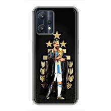 Чохли для Realme 9 Pro Plus (Leo чемпіон) (AlphaPrint) (Мессі Король)