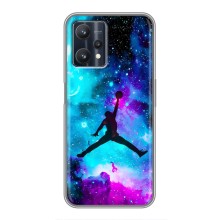 Чохли для Realme 9 Pro Plus - з картинкою JORDAN (AlphaPrint) (Яскравий Джордан)
