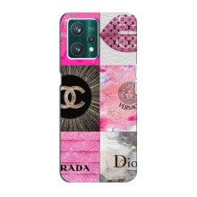 Чехол (Dior, Prada, YSL, Chanel) для Realme 9 Pro Plus (Модница)