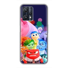 Чехол Головоломка для Realme 9 Pro Plus - (AlphaPrint) – Герои головоломки