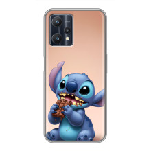 Чохол з малюнком Стіч для Realme 9 Pro Plus – Стіч з шоколадом