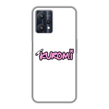 Чехол с персонажем Куроми на Realme 9 Pro Plus – Лого Куроми