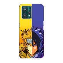 Купить Чехлы на телефон с принтом Anime для Реалми 9 про плюс (Naruto Vs Sasuke)