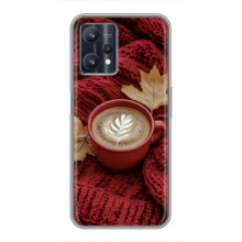 Чохол з унікальним дизайном 'Осінь з кавою' для Realme 9 Pro Plus – Кава на ковдрі