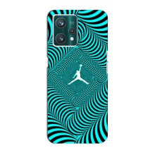 Силиконовый Чехол Nike Air Jordan на Реалми 9 про плюс (Jordan)