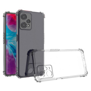 TPU чехол GETMAN Ease logo усиленные углы Full Camera для Realme 9 Pro – Прозрачный
