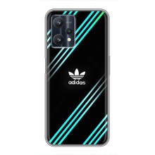 Чохли Адидас для Realme 9 Pro (AlphaPrint) (Адідас з полосами)