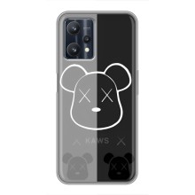 Чехлы для Realme 9 Pro - Bearbrick Louis Vuitton (PREMIUMPrint) (БеарБрик глаза)