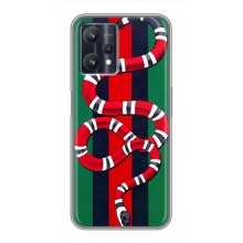 Чохли  GUCCI для РэалМі 9 Про (AlphaPrint) (Gucci змія)