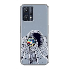 Чохол NASA для Realme 9 Pro (AlphaPrint) (Космонавт фото)