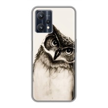 Чохол з пташками на Realme 9 Pro (VPrint) (Сова)