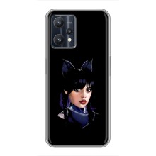 Чохли Венсдей на Realme 9 Pro Уенсдей (AlphaPrint) (серйозна Венздей)