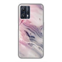 Мраморний чехол на Realme 9 Pro (VPrint) (Пурпурний Мрамор)