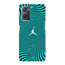 Силиконовый Чехол Nike Air Jordan на Реалми 9 про (Jordan)