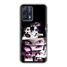 Чехлы Персонажи Аниме Наруто для Realme 9 (AlphaPrint) (Глаза Anime)