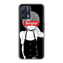 Чехлы Персонажи Аниме Наруто для Realme 9 (AlphaPrint) (Senpai)