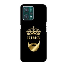 Чохол (Корона на чорному фоні) для Реалмі 9 – KING