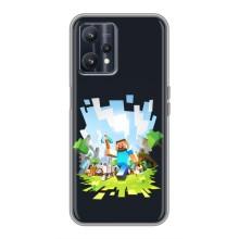 Чохол Майнкрафт на Realme 9 (AlphaPrint) Minecraft
