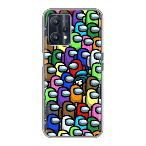 Чехол Амонг Ас для Realme 9 (AlphaPrint)
