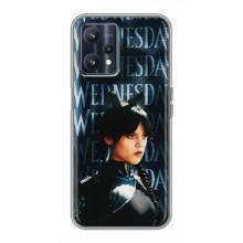 Чехлы Венсдей на Realme 9 Уэнсдей (AlphaPrint) (Уэнздей кошка)