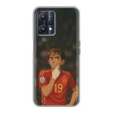 Чехол с футболистом Ламин Ямаль Realme 9 – Ямаль аниме