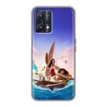 Чехол с мультфильмом Моана Realme 9 (Моана и Мауи)