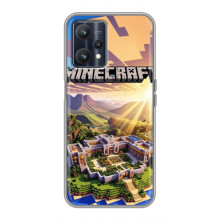 Чохол з картинками Майнкрафт для РеалМi 9 – Minecraft