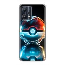 Чехол с Пикачу на Realme 9 – Мяч Пикачу