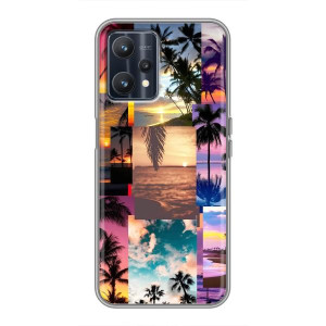 Силиконовый чехол с КАРТИНКАМИ лето для Realme 9 (AlphaPrint)