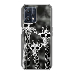 Силиконовый чехол с КАРТИНКАМИ лето для Realme 9 (AlphaPrint)