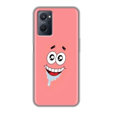 Чехлы с Патриком на Realme 9i (Мордочка Патрика)