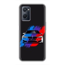 Чехол BMW для Реалми 9i – Цветная БМВ