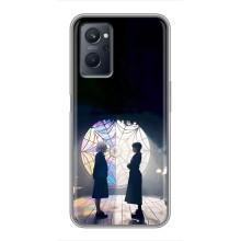 Чехлы Венсдей на Realme 9i Уэнсдей (AlphaPrint) (Уэнздей и Инид)